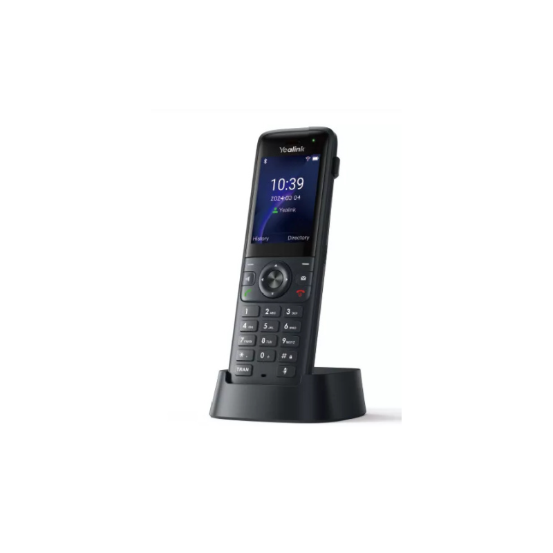 Telefono yealink ax83h 2.4'' wifi 6 bluetooth5.0 nero [yea]