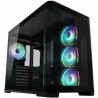 Case lc-power gaming 8001b pro-storm dark midi tower btf