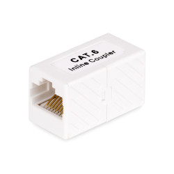 Accoppiatore cavo startech.com cat6 bianco [in-cat6-coupler-u1]