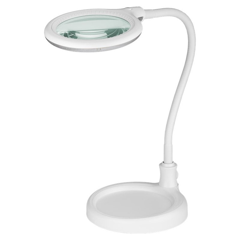 Lampada di ingrandimento a led goobay con supporto/morsetto 480lm