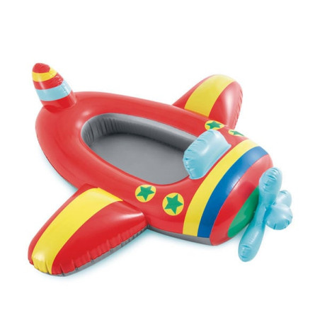Barca gonfiabile intex in vinile per bambini 29kg massimo multicolore