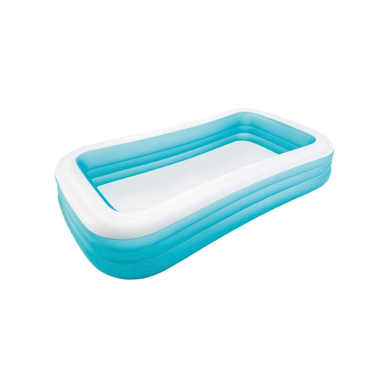Piscina gonfiabile intex rettangolare 1000l 1.83x3.05xh0.56m blu