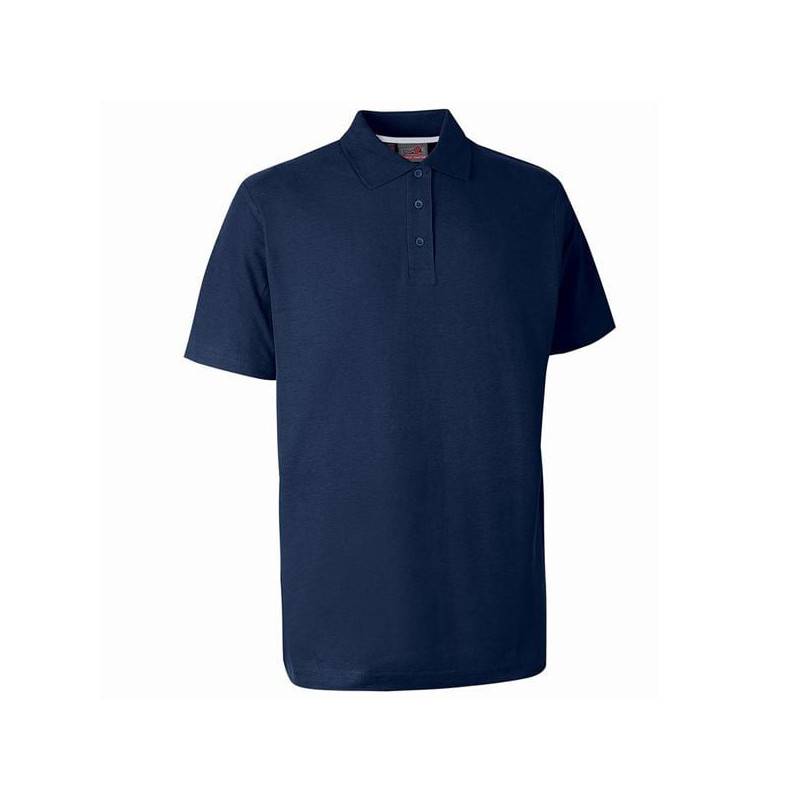 Polo da lavoro u power tonga manica corta taglia m 3bottoni blu navy
