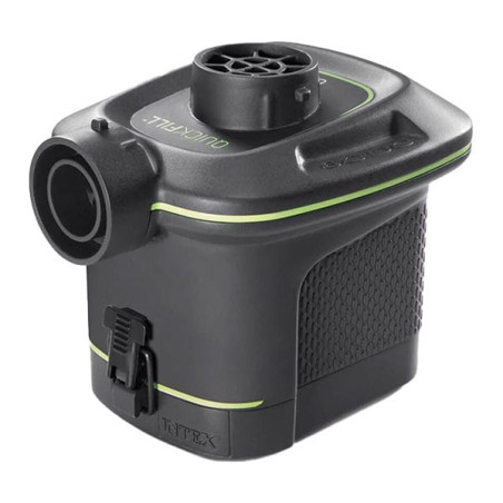 Pompa ad aria intex a batteria 15x13cm nero [66638]