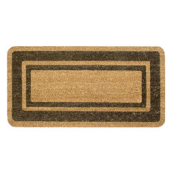 Zerbino xtra cocco/pvc bordo 33x70cm marrone [zv14tb3370]