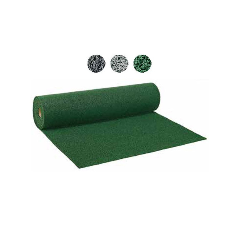 Tappeto zerbino velcoc pvc super rally 1.20x 6m verde [pasurave12]