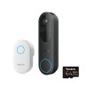 Videocitofono reolink d340b con chime 4mp 64gb nero [doorbell]