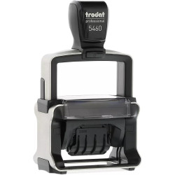 Timbro autoinchiostrante trodat 56x33mm 4mm acciaio inossidabile