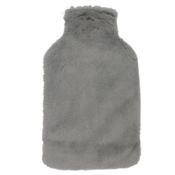 Borsa acqua calda xtra 11856 peluche grigio [ekc-1098]