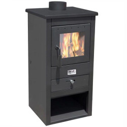 Stufa a legna mille athena big antracite [568.13 - 4 s]