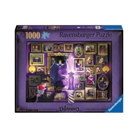 Puzzle ravensburger villainous regina cattiva multicolore 1000pz[12000097]