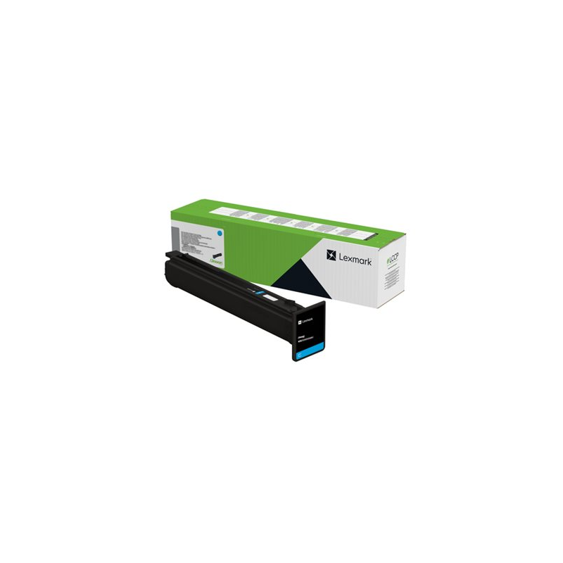 Toner lexmark 24b7582 laser 12000pagine ciano [77l20c0]
