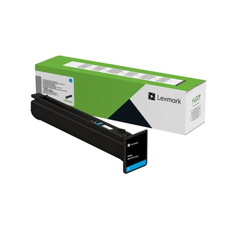 Toner lexmark 24b7582 laser 12000pagine ciano [77l20c0]