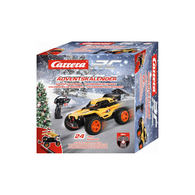 Carrera rc 2.4ghz xmas calender offroad 1/18 auto telecomandata 2350mm