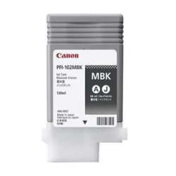 Cartuccia inchiostro canon pfi-102 mbk imageprograf 650 130ml