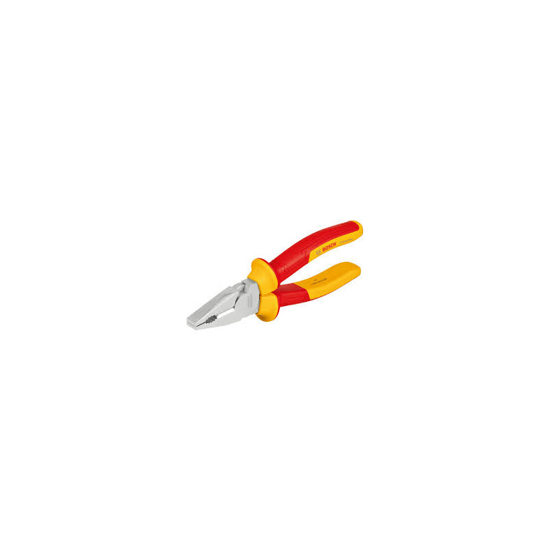 Pinza universale bosch vde professionale 180mm rosso/giallo [1600a02ne1]