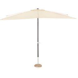 Ombrellone salmar garden da giardino 300x300x230cm ecru [m0433-21]