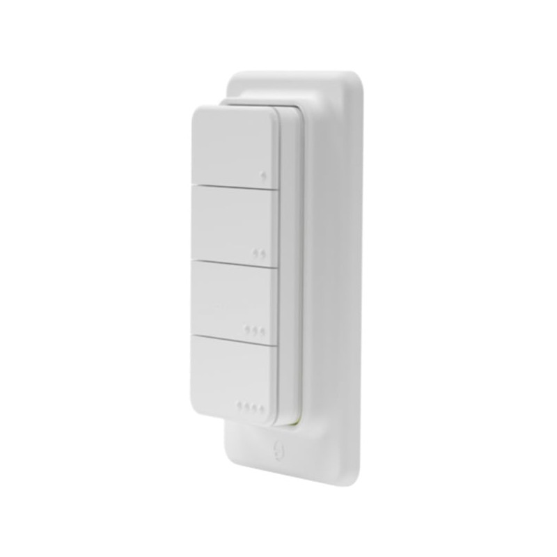 Pulsante shelly blu rc 4 bianco [shelly_b_rc_4]