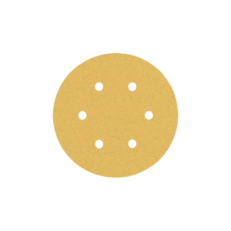 Foglio abrasivo bosch expert c470 a 6 fori per levigatrici rotorbitali