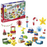 Giocattoli da costruzione mattel calendario dell'avvento mega