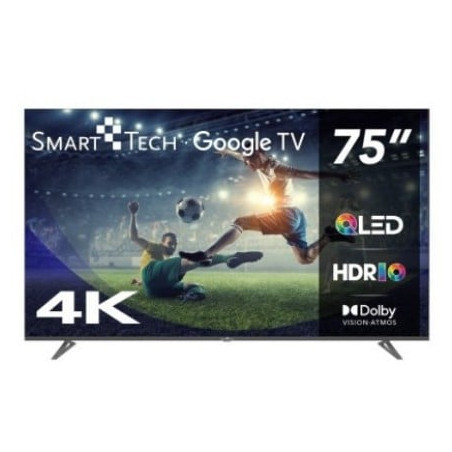 Tv led 75'' smart-tech 75qg03h 4k uhd 3840x2160p smart