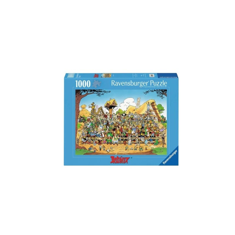 Puzzle ravensburger foto di famiglia asterix multicolore 1000pz [12000473]