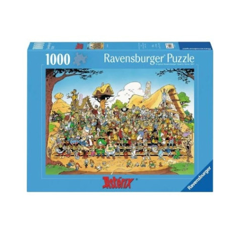 Puzzle ravensburger foto di famiglia asterix multicolore 1000pz [12000473]