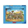Puzzle ravensburger foto di famiglia asterix multicolore 1000pz [12000473]