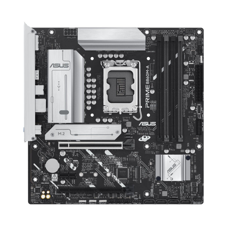 Scheda madre asus prime b860m-a-csm lga 1851 matx 4x ddr5