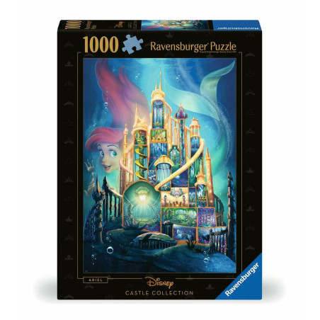 Puzzle ravensburger castelli disney arielle multicolore 1000pz [12000265]