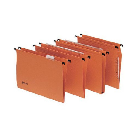 Cartella sospesa in cartone king mec 39/v signaletic 105 lenticolare