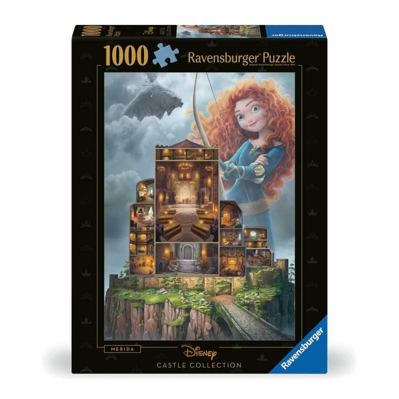 Puzzle ravensburger castelli disney merida multicolore 1000pz [12000263]