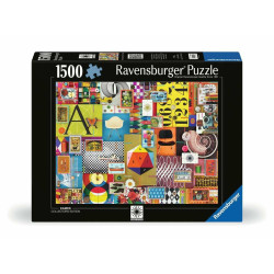 Puzzle ravensburger eames collectors edition castello di carte multicolore