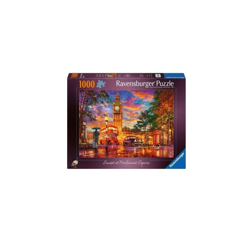 Puzzle ravensburger tramonto a londra multicolore 1000pz [12000184]