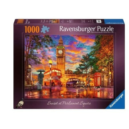 Puzzle ravensburger tramonto a londra multicolore 1000pz [12000184]