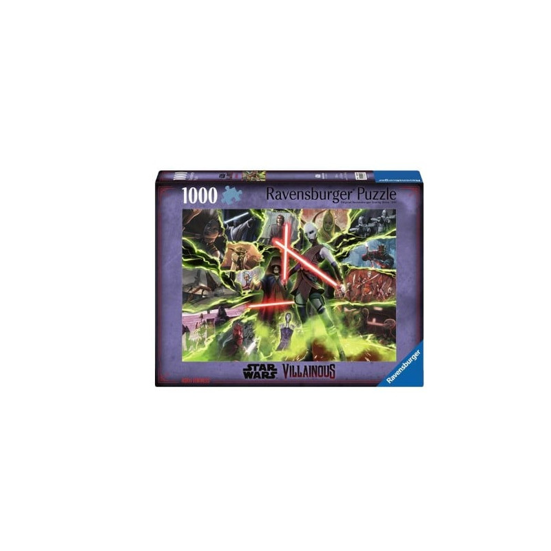Puzzle ravensburger star wars villainous asajj ventress multicolore