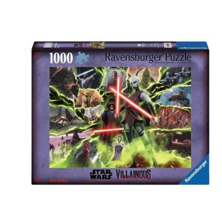Puzzle ravensburger star wars villainous asajj ventress multicolore
