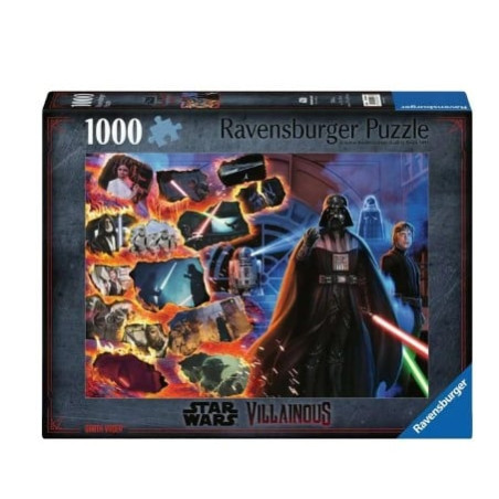 Puzzle ravensburger star wars villainous darth vader multicolore