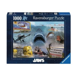 Puzzle ravensburger collezione di film universal vault jaws multicolore