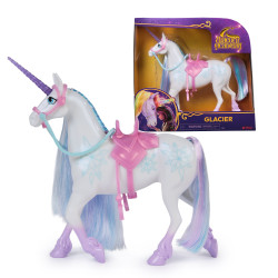 Statuina giocattolo spin master unicorno glacier con accessori multicolore