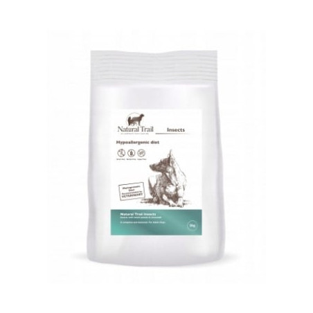 Cibo secco per cani natural trail premium insects 2kg