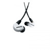 Auricolari shure aonic 215 cablato con microfono 3.5mm traslucido/bianco