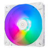 Ventola 140mm silverstone shark force sst-sf140w-argb bianco