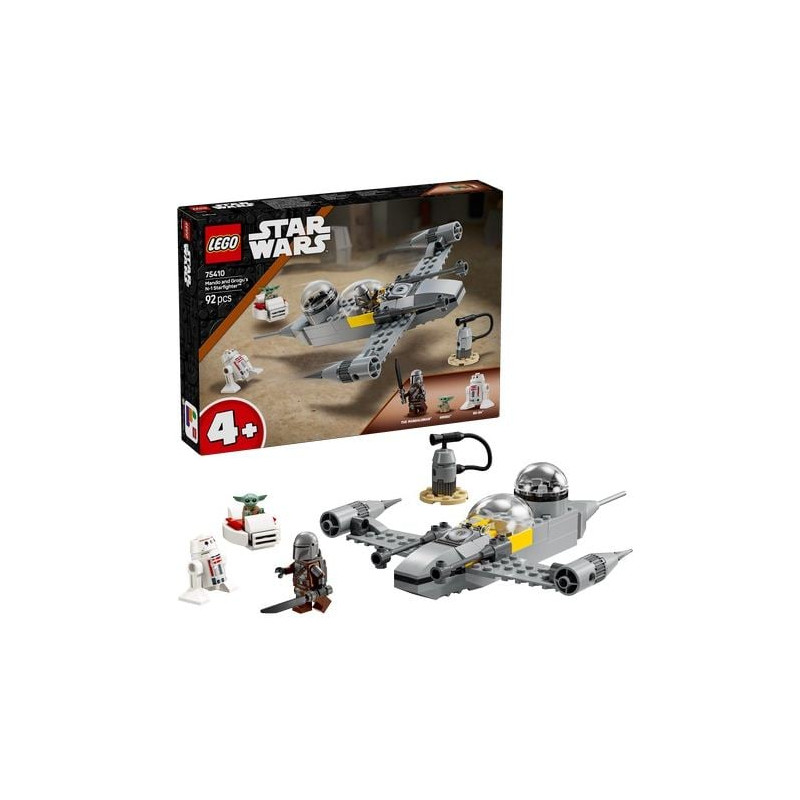 Set di gioco lego 75410 star wars: n-1 starfighter di mando e