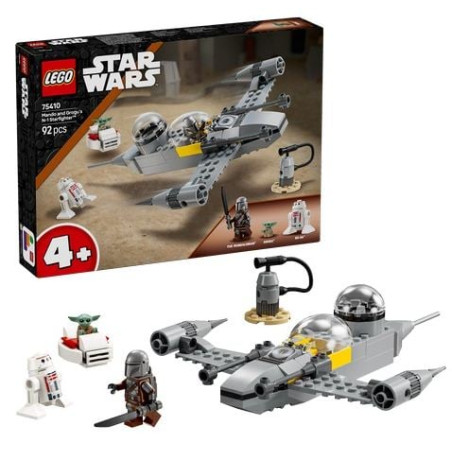 Set di gioco lego 75410 star wars: n-1 starfighter di mando e