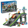 Set di giocattoli da costruzione lego city 60460 gara su pista a