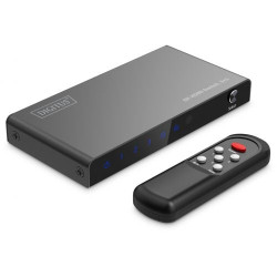Switch digitus 8k hdmi 3x1 8k/60hz/hdr/hdcp 2.3/hdmi 2.1 nero [ds-55333]