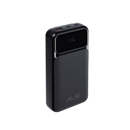 Batteria portatile rivacase con 3 usb tipo c 20000mah nero [va2221]