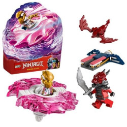 Set giocattolo da costruzione lego 71824 spinner del drago spinjitzu
