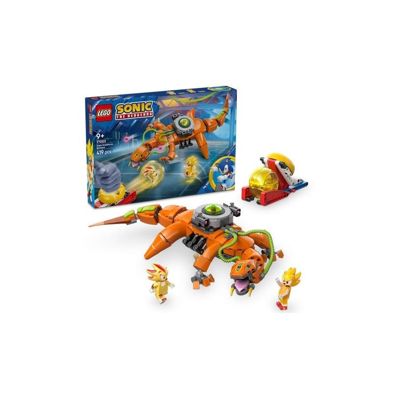 Set giocattolo da costruzione lego 77003 super shadow contro biolizard